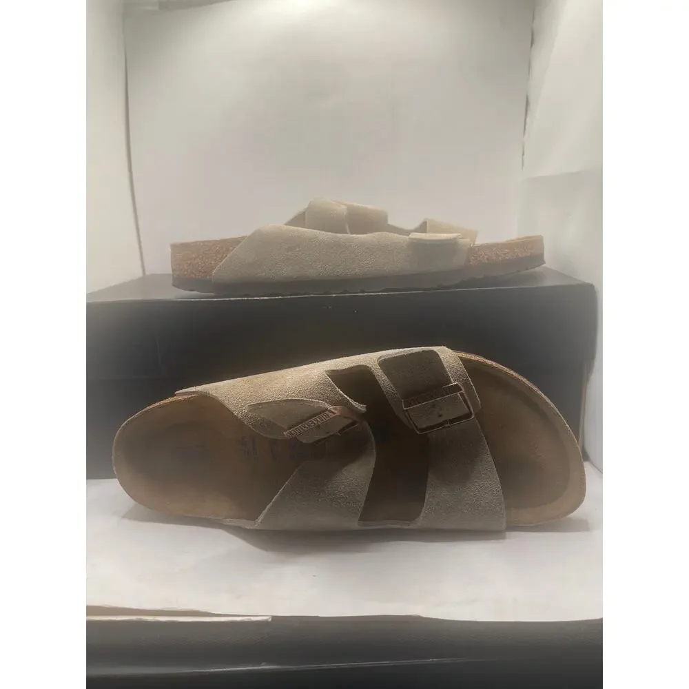 Birkenstock Women's Arizona Suede Sandals Size 41EU - Picture 9 of 9
